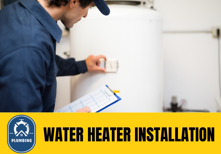 water heater installation Widnes